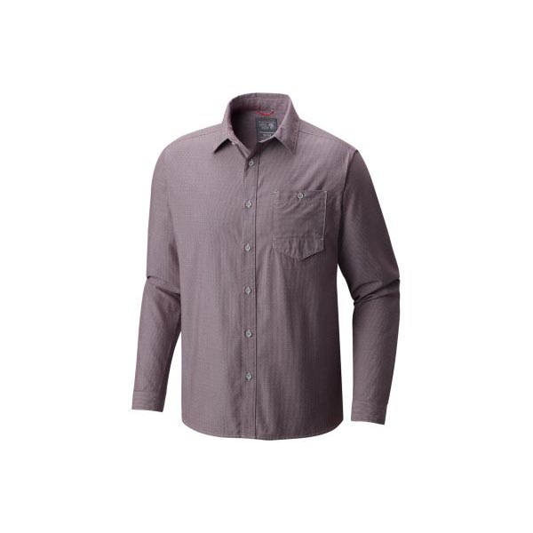 Men Mountain Hardwear Foreman™ Long Sleeve Shirt Cote Du Rhone Outlet Online