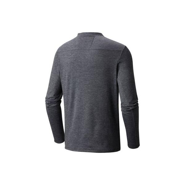 Men Mountain Hardwear Mainframe™ Crew Long Sleeve Shirt Shark Outlet Online