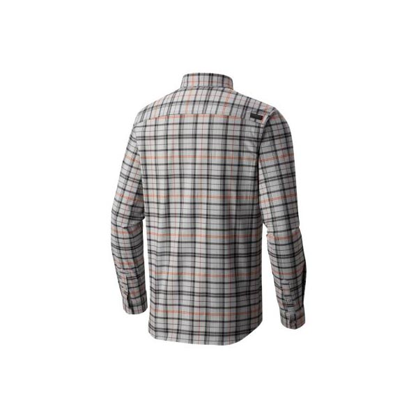 Men Mountain Hardwear Stretchstone™ Long Sleeve Shirt Grey Ice Outlet Online