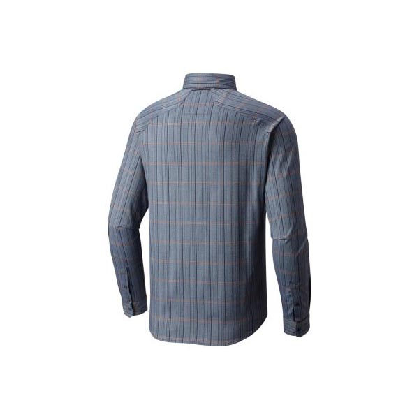 Men Mountain Hardwear Stretchstone V™ Long Sleeve Shirt Zinc Outlet Online