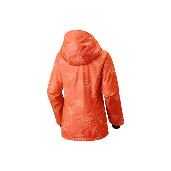 Women Mountain Hardwear Barnsie™ Jacket Bright Ember Cluster Print Outlet Online