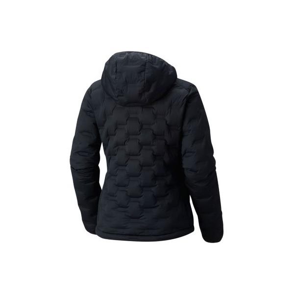 Women Mountain Hardwear StretchDown™ DS Hooded Jacket Black Outlet Online