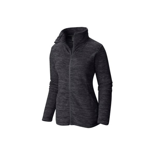 Women Mountain Hardwear Snowpass™ Full Zip Fleece Heather Black Outlet Online
