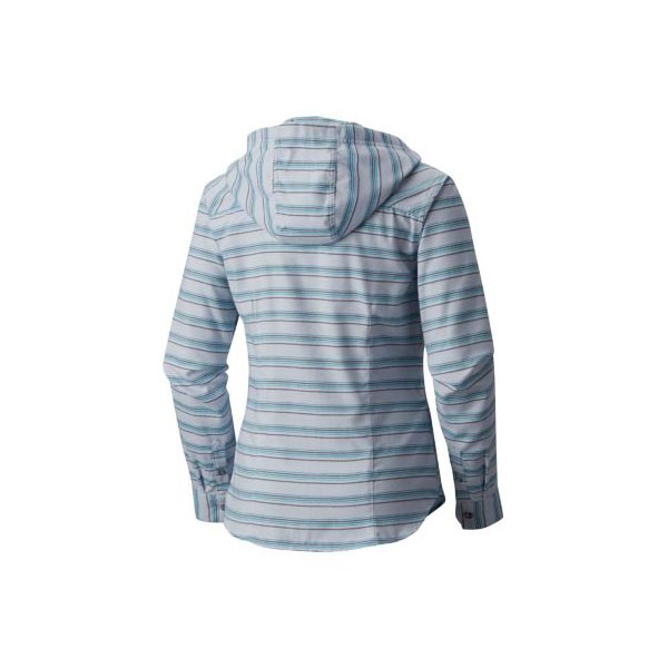 Women Mountain Hardwear Acadia Stretch™ Hooded Long Sleeve Shirt Atmosfear Outlet Online