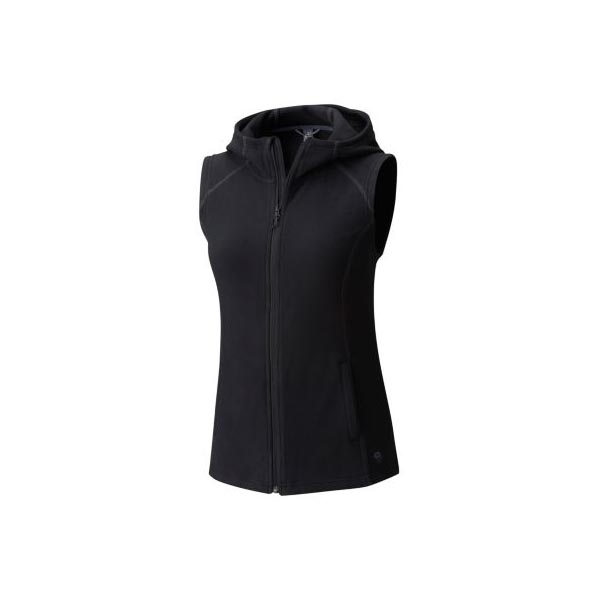 Women Mountain Hardwear MicroChill™ Hooded Vest Black Outlet Online